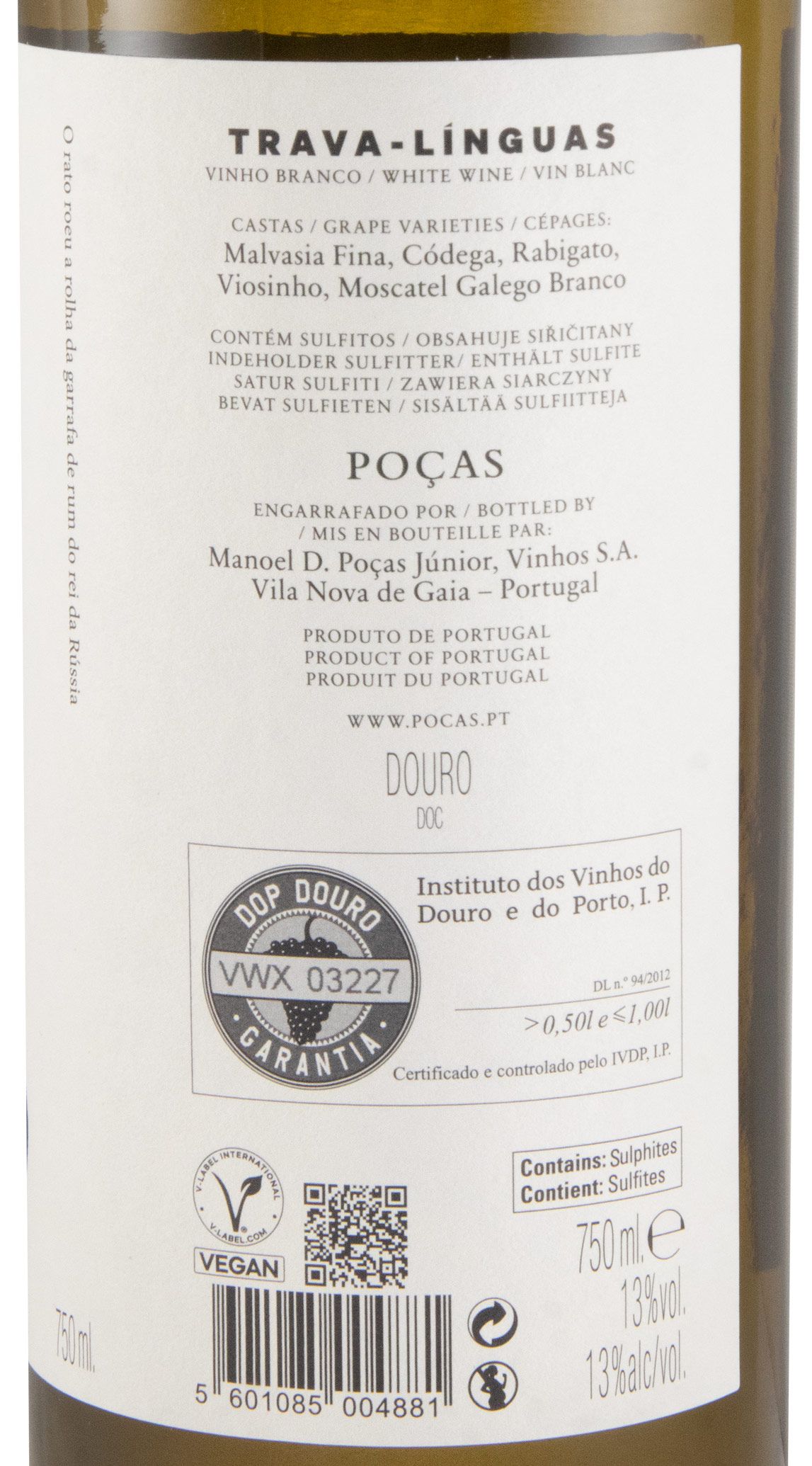 2023 Poças Trava-Línguas white