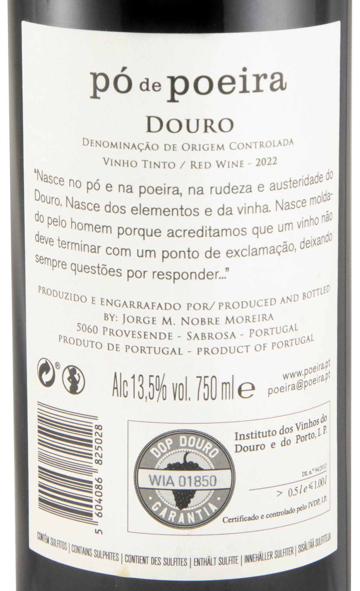 2022 Pó de Poeira tinto