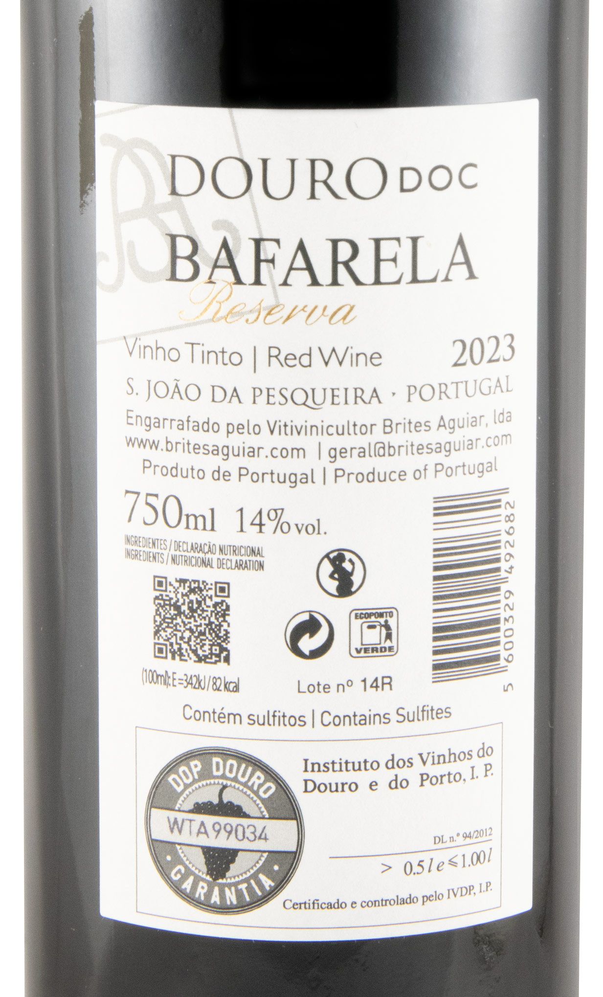 2023 Bafarela Reserva red