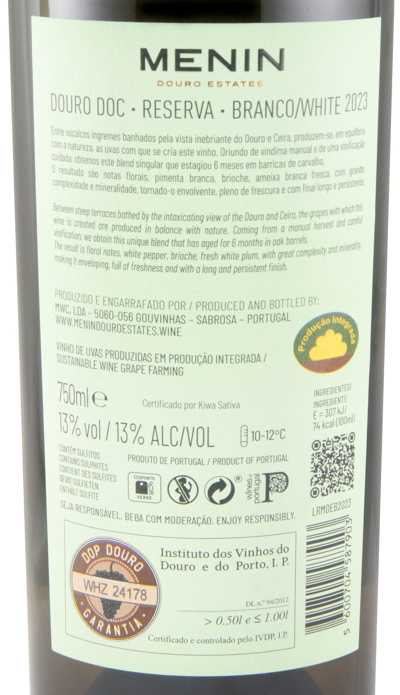 2023 Menin Reserva white