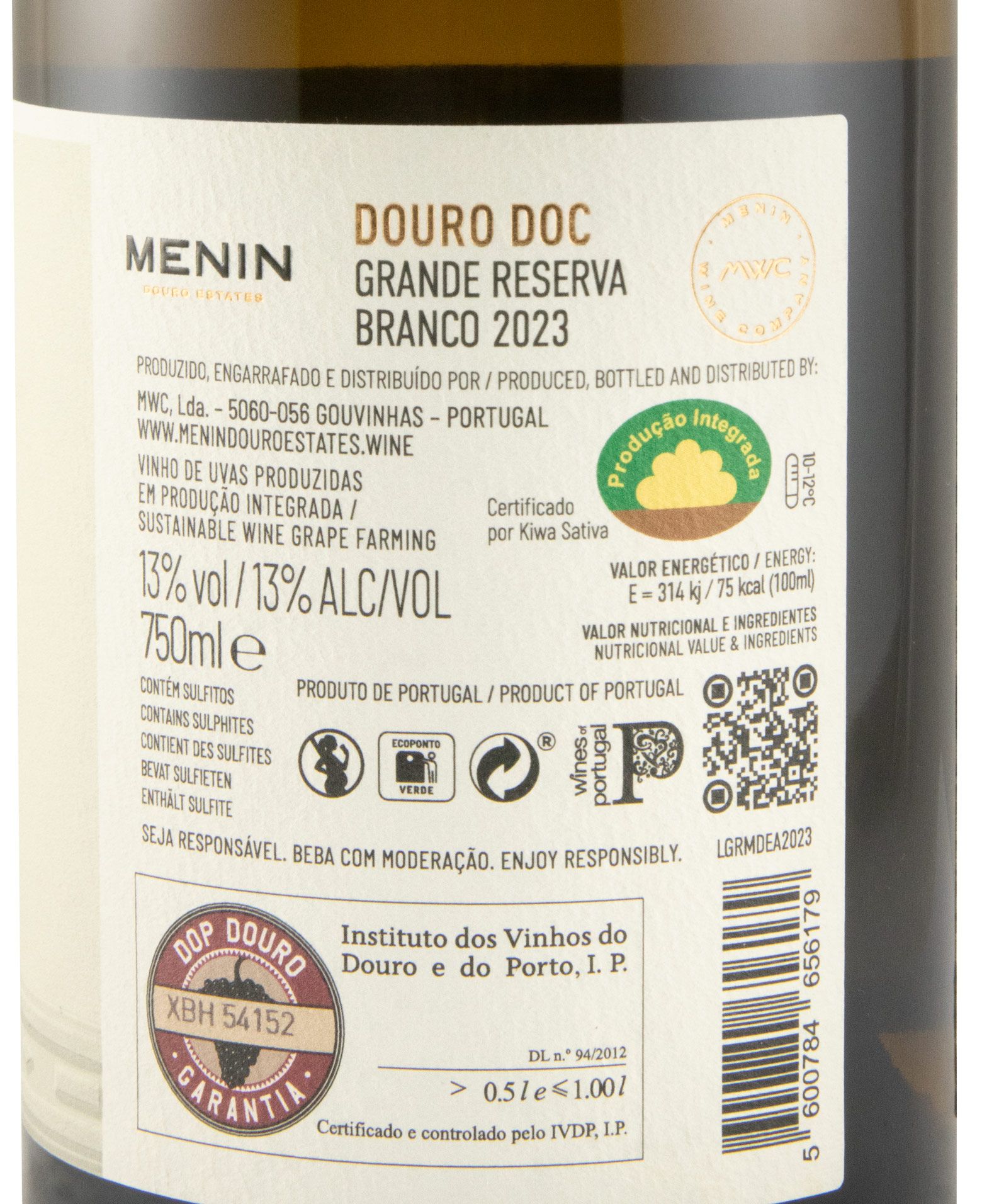 2023 Menin Grande Reserva branco