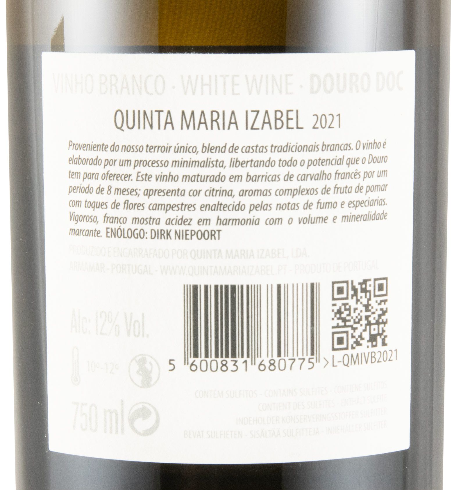2021 Quinta Maria Izabel white