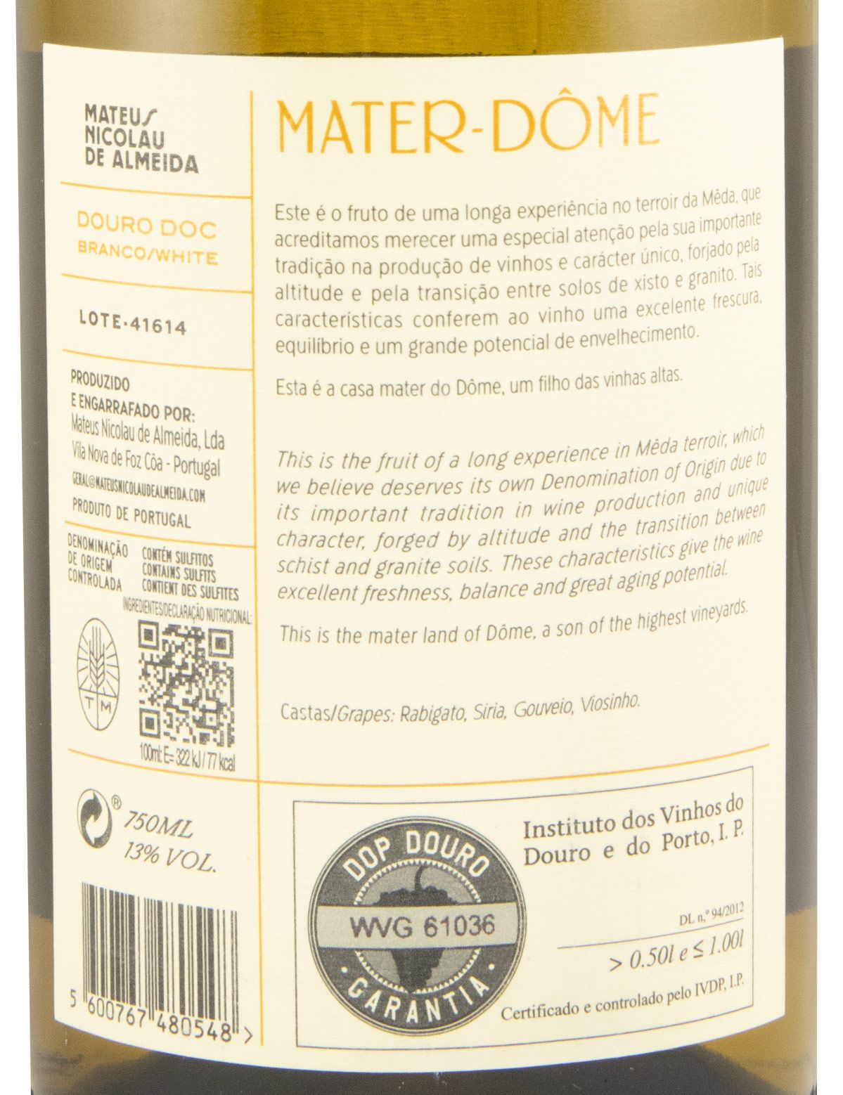 2024 Mater-Dôme branco
