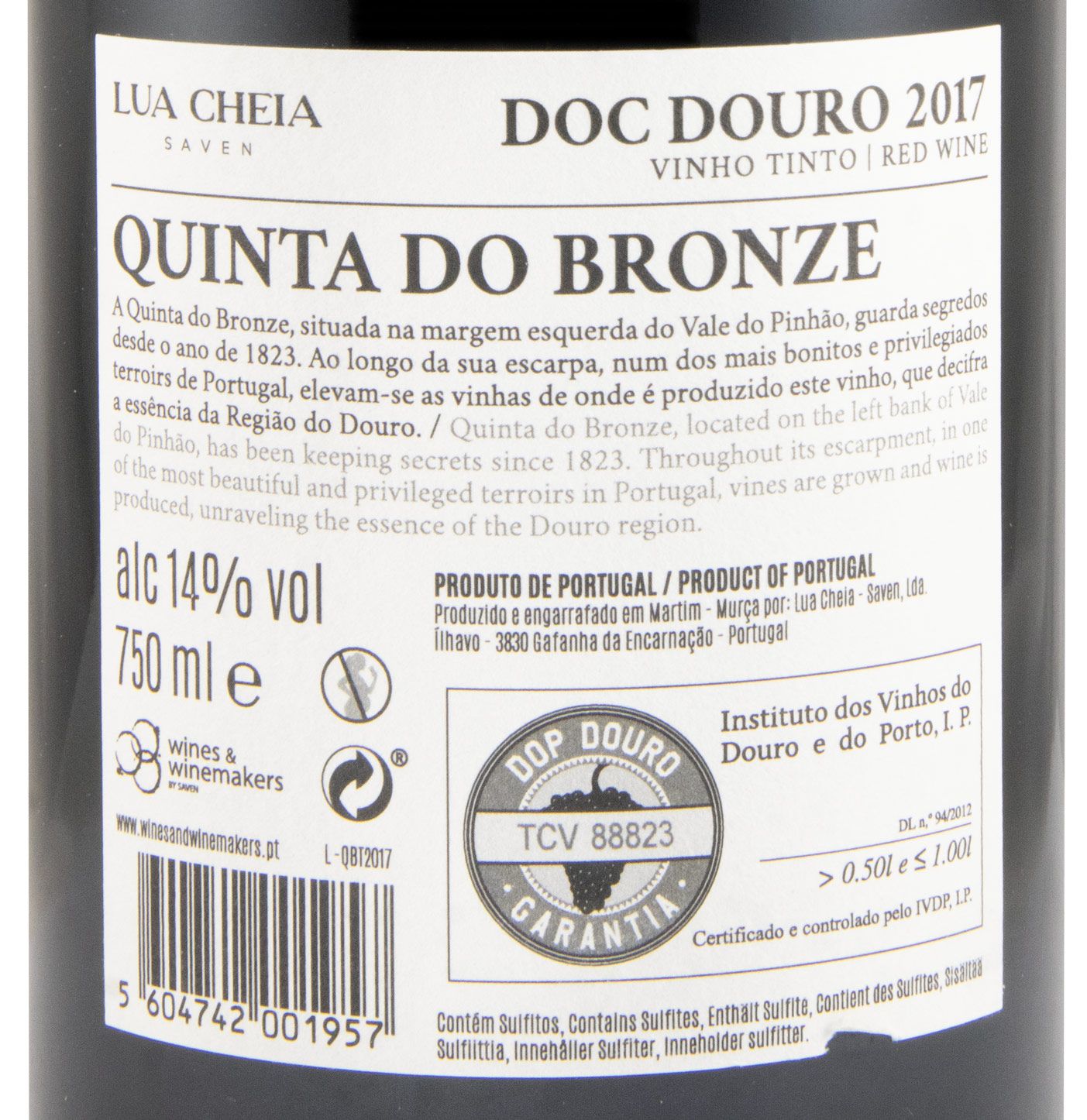 2017 Quinta do Bronze tinto