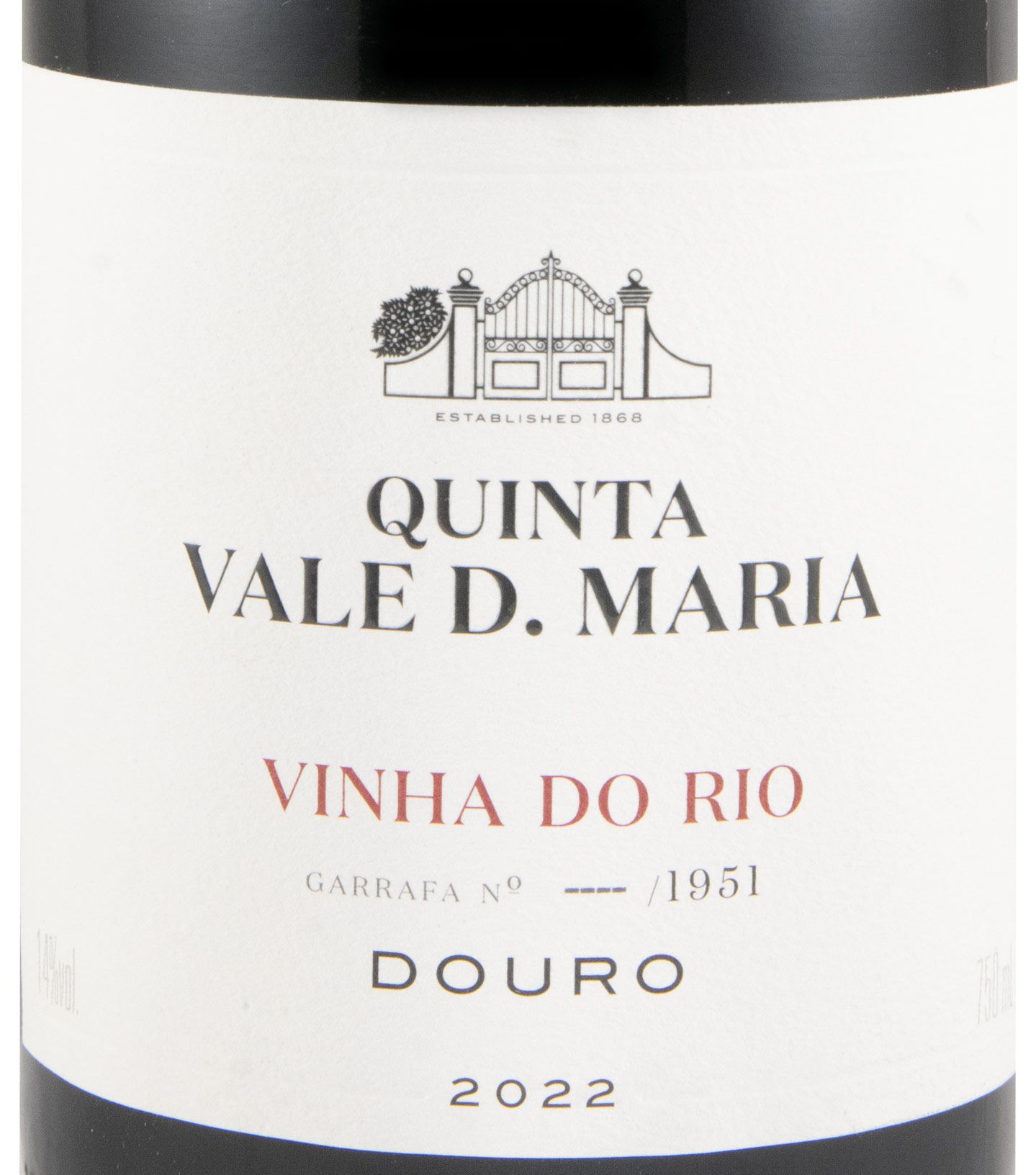 2022 Quinta Vale D. Maria Vinha do Rio tinto