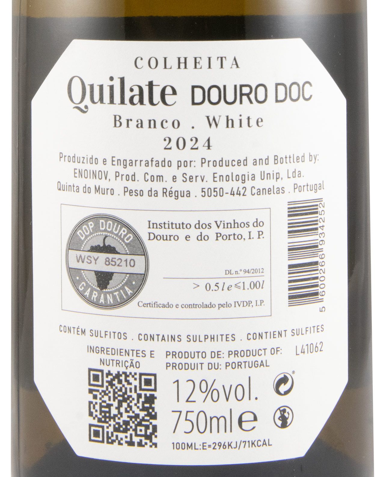 2024 Quilate Colheita branco