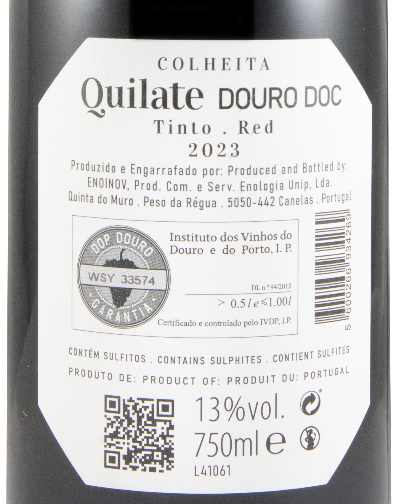 2023 Quilate Colheita red