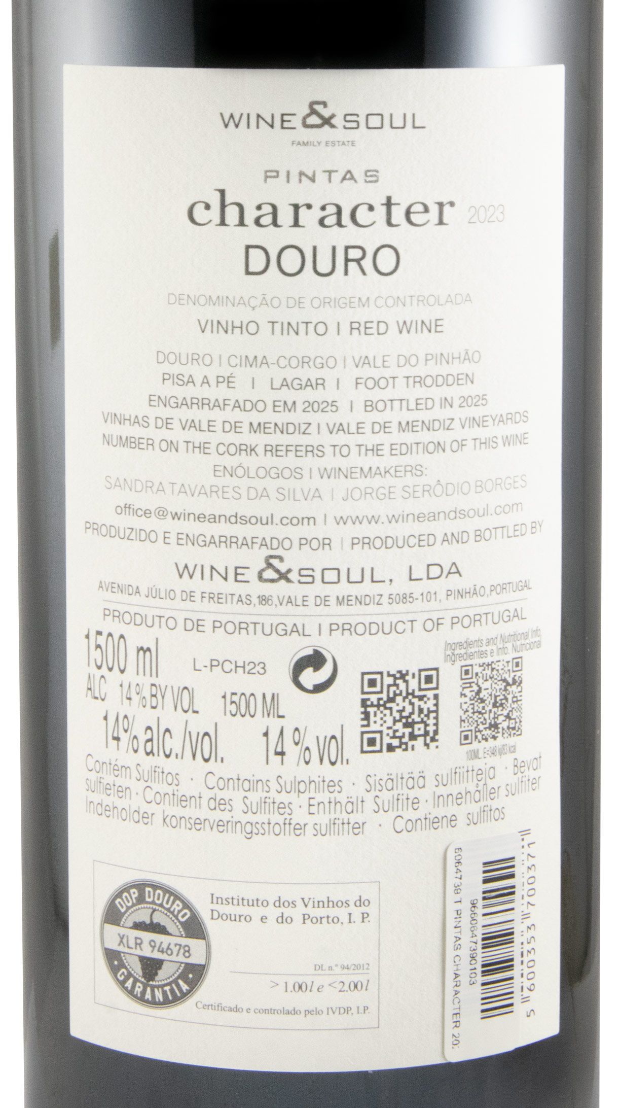 2023 Pintas Character tinto 1,5L