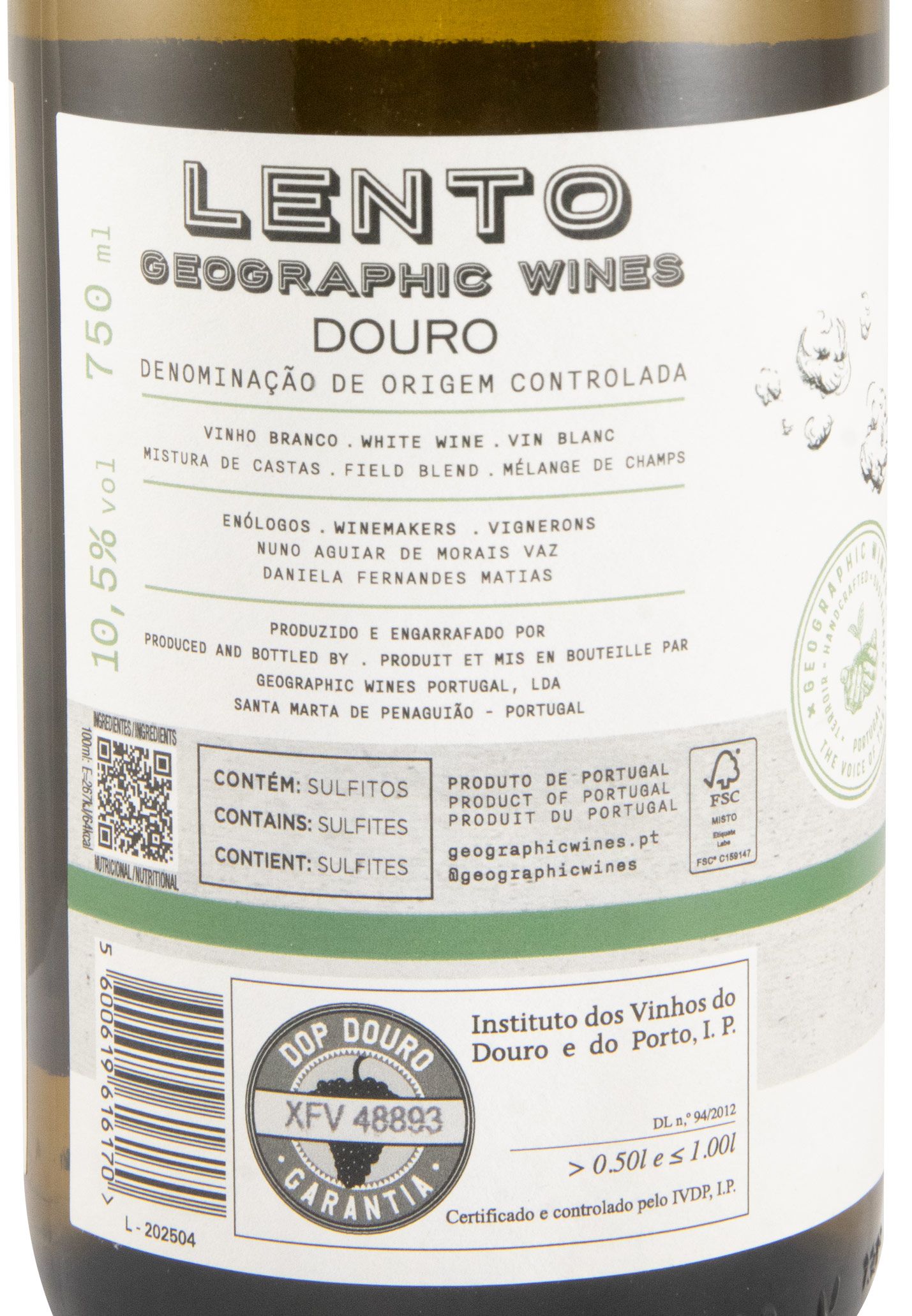 2024 Lento Vinhas Velhas white