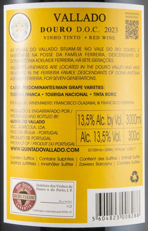 2023 Vallado red 3L
