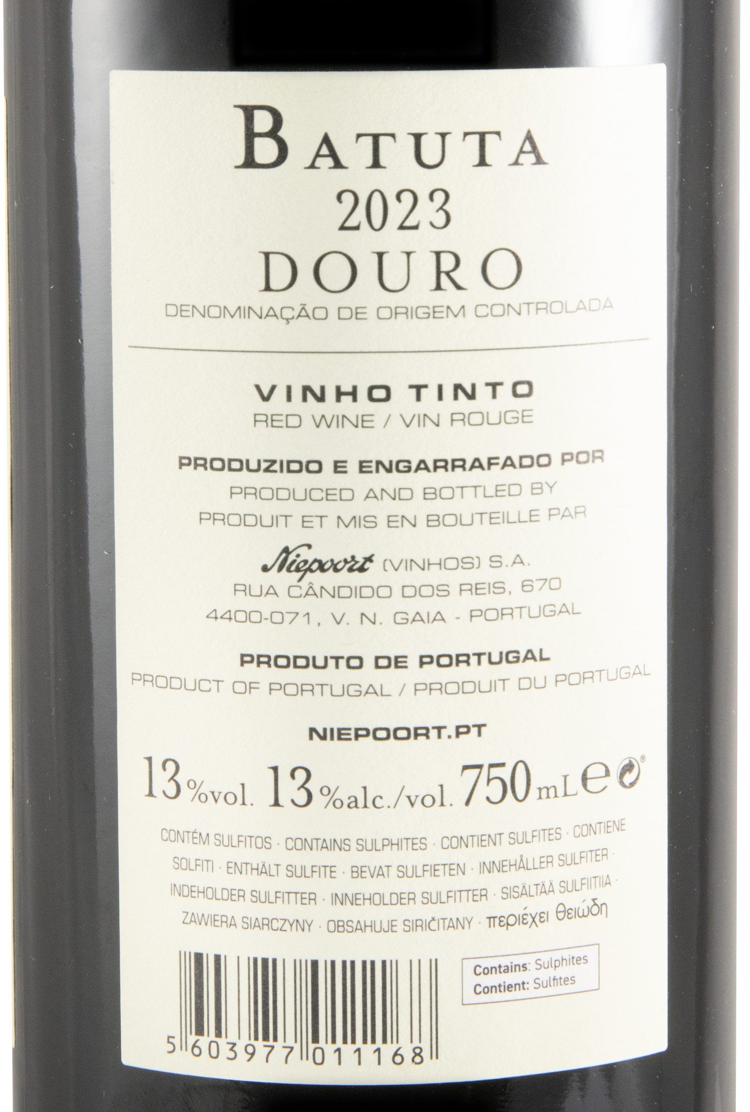 2023 Niepoort Batuta tinto