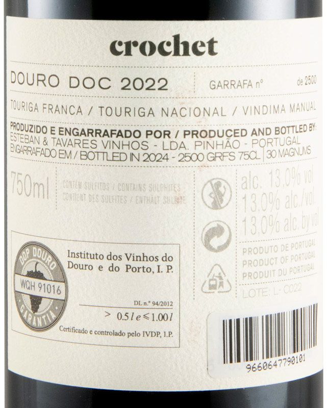 2022 Esteban & Tavares Crochet tinto