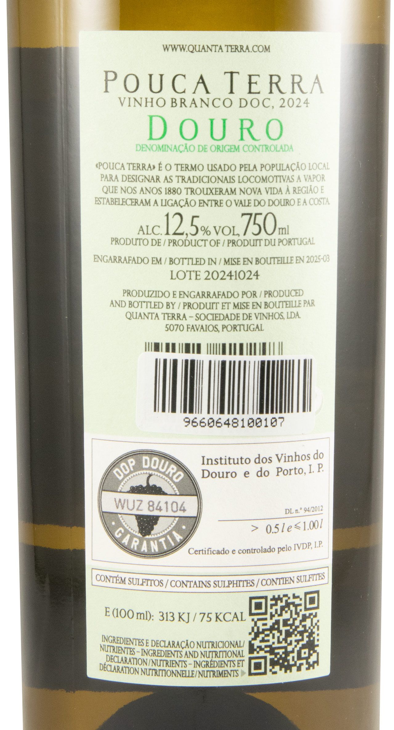 2024 Pouca Terra white