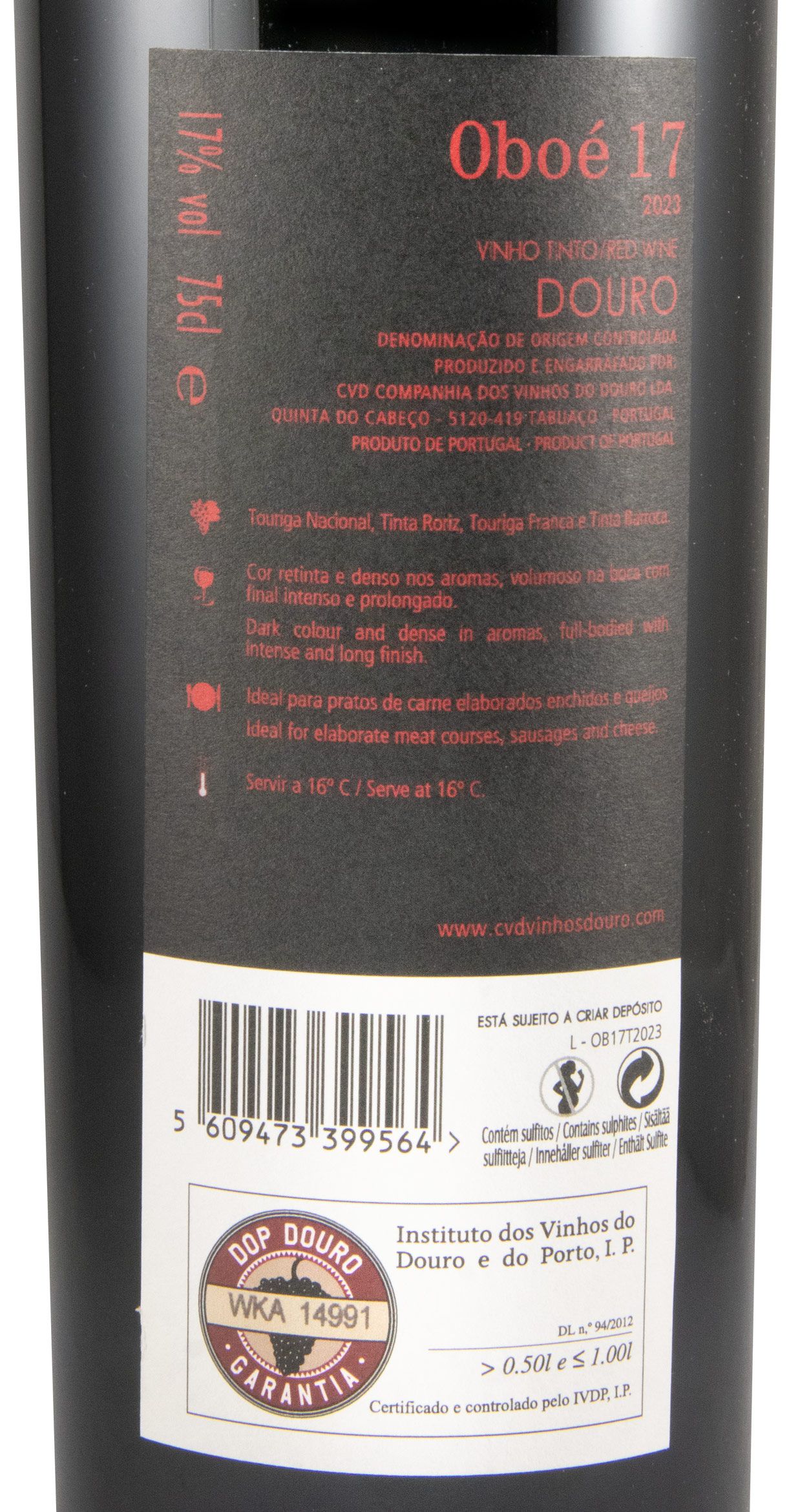 2023 Oboé 17 tinto