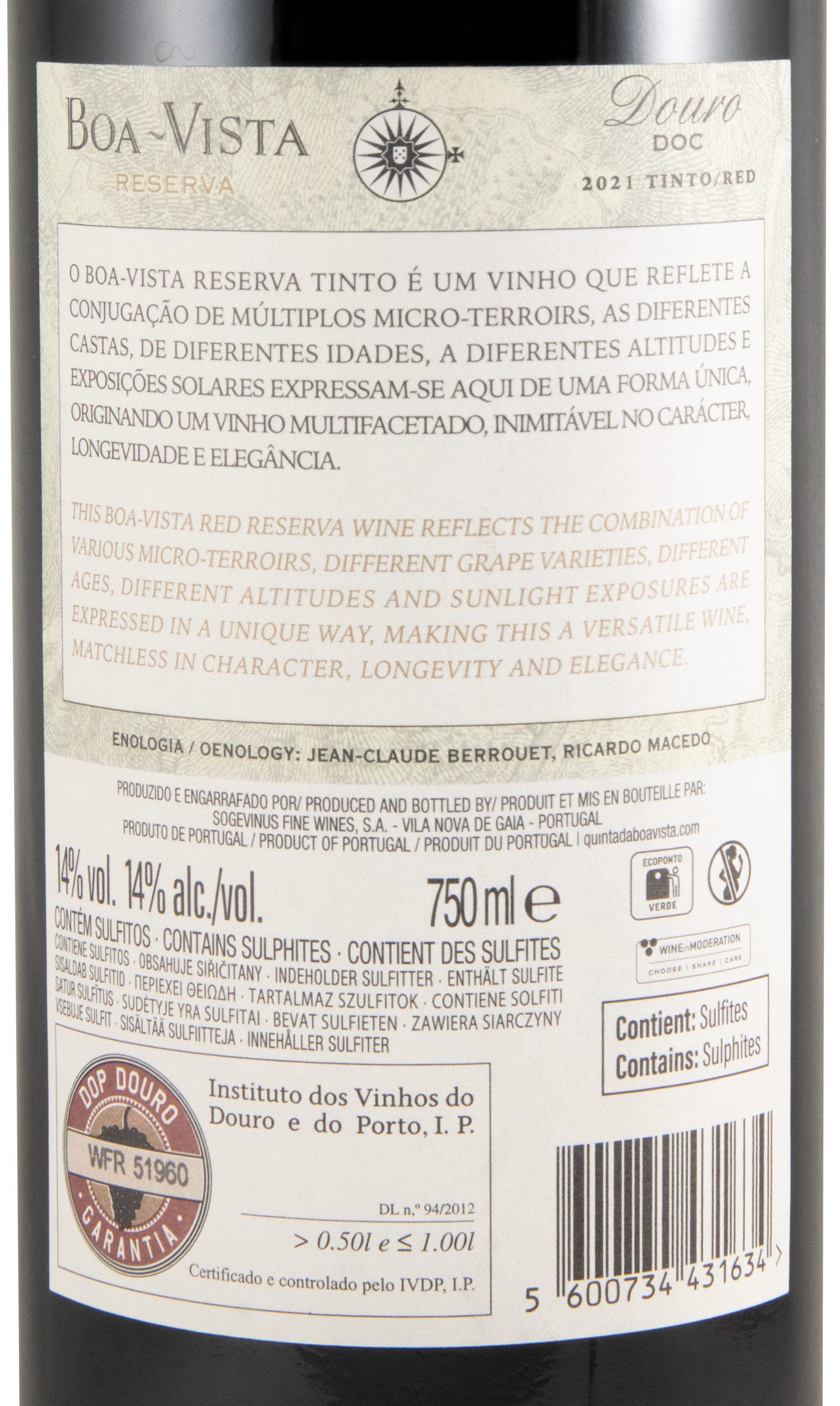 2021 Boa-Vista Reserva tinto