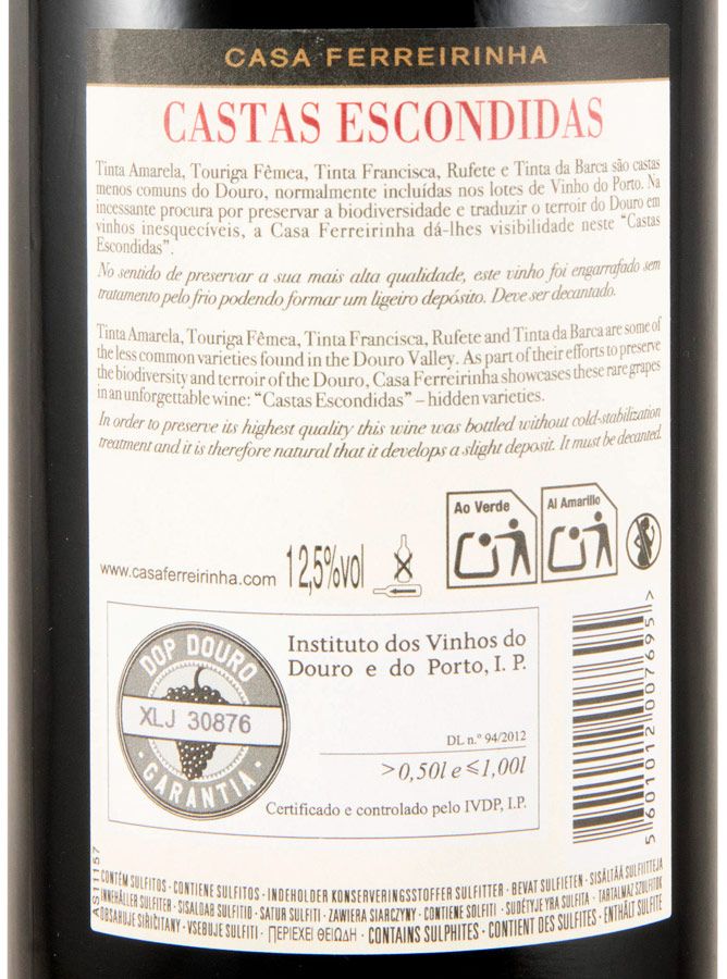 2022 Casa Ferreirinha Castas Escondidas tinto
