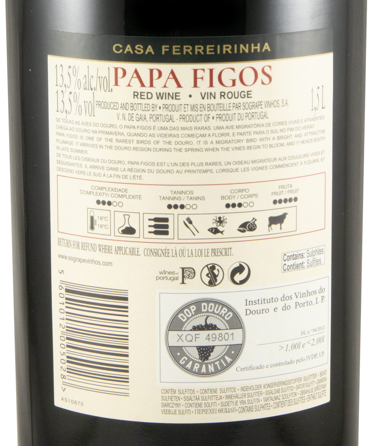 2023 Papa Figos tinto 1,5L
