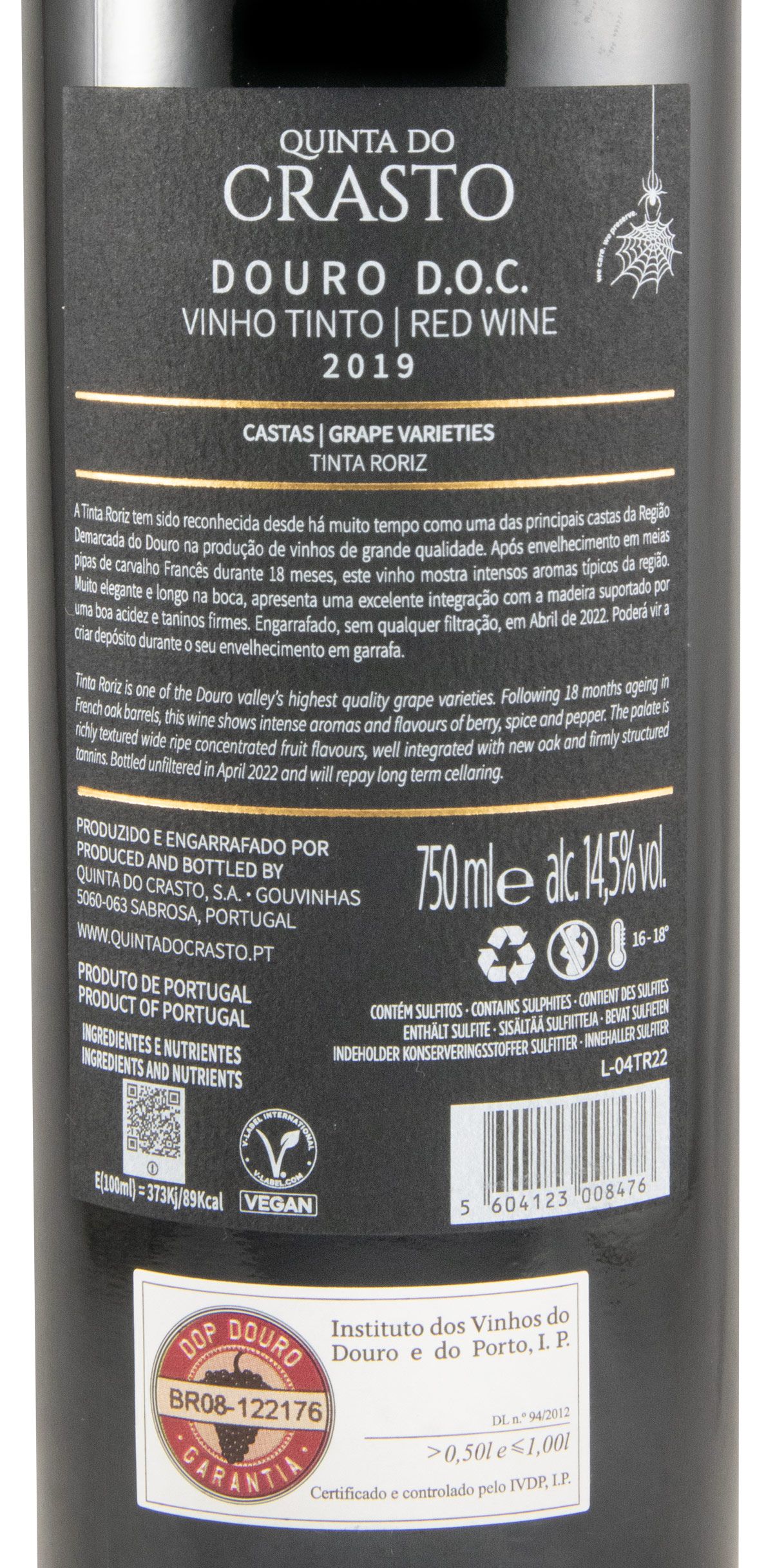 2019 Quinta do Crasto Tinta Roriz tinto