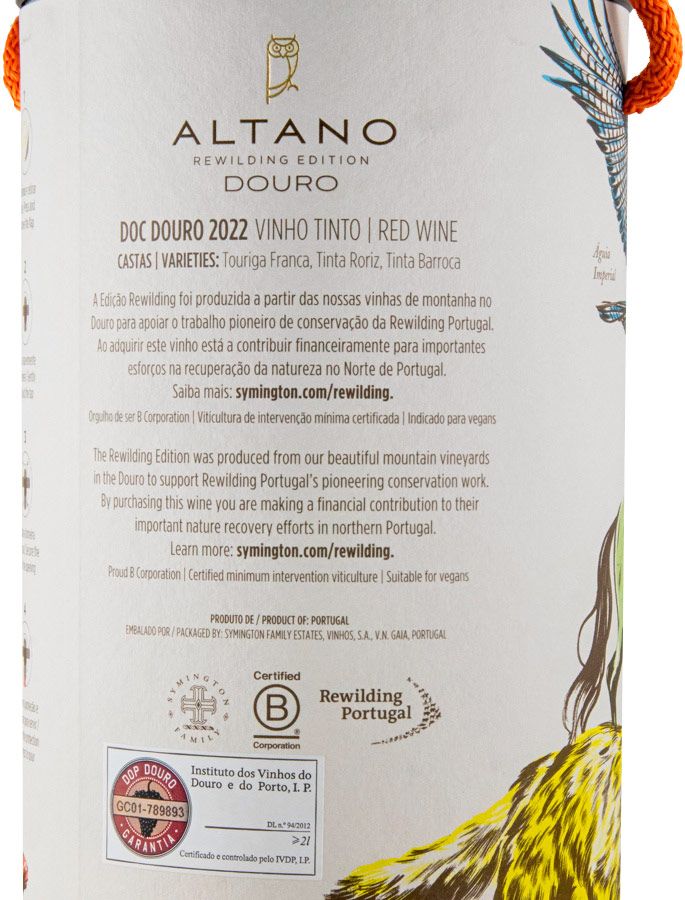 2022 Altano Rewilding Edition Bag in Tube tinto 2,25L