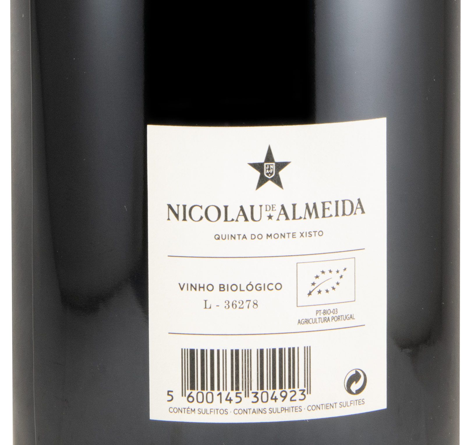2021 Quinta do Monte Xisto biológico tinto 1,5L