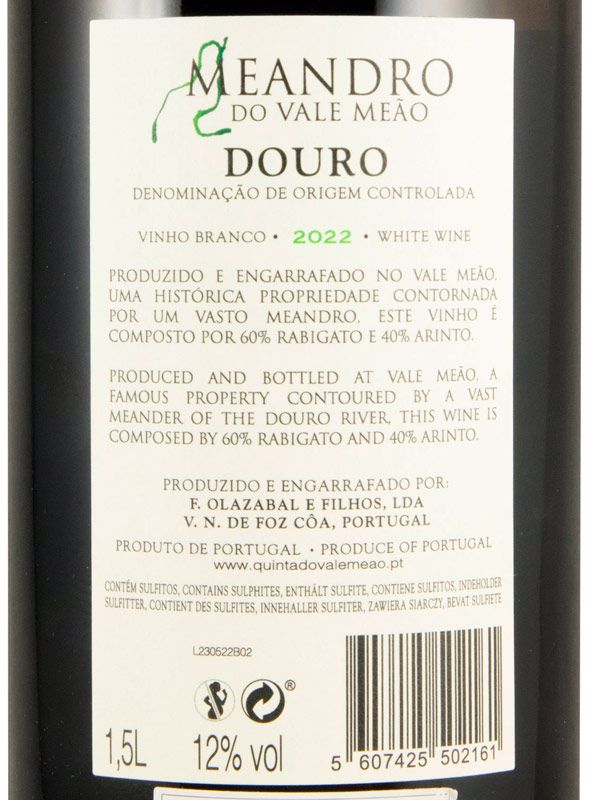 2022 Meandro do Vale Meão white 1.5L