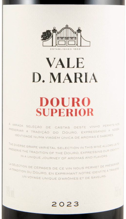 2023 Vale D. Maria Douro Superior tinto