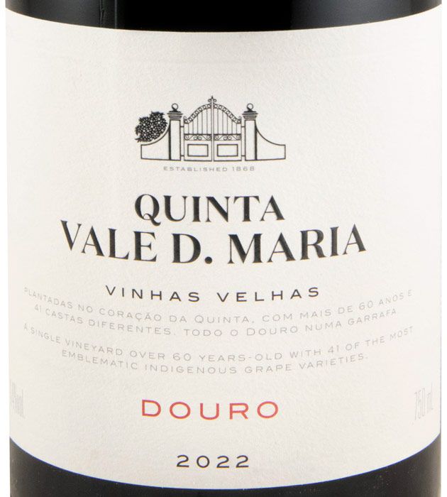 2022 Quinta Vale D. Maria Vinhas Velhas tinto