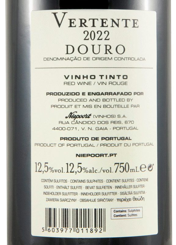 2022 Niepoort Vertente tinto
