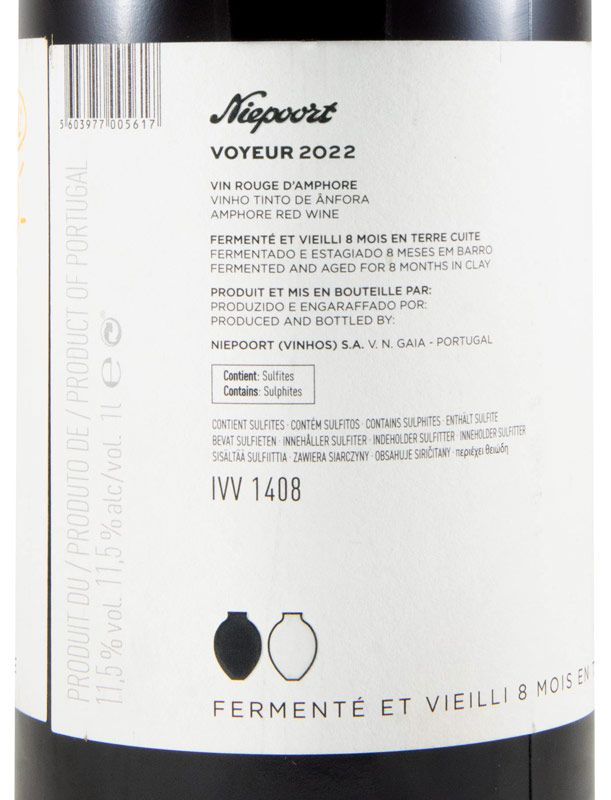 2022 Niepoort Nat Cool Voyeur red 1L