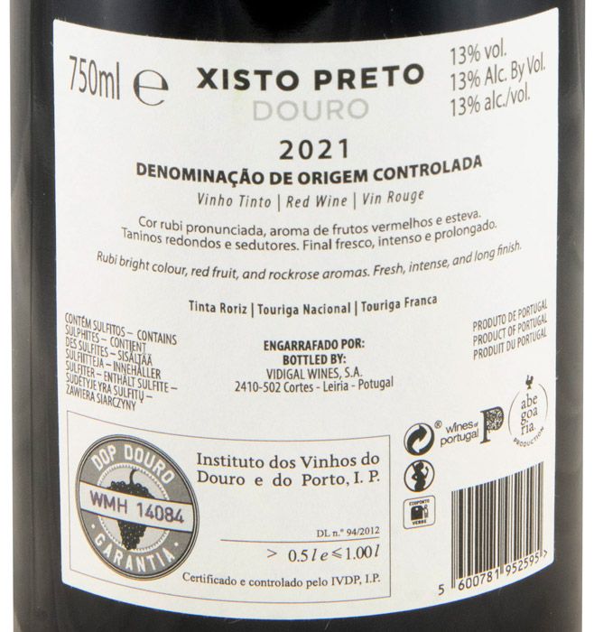 2021 Xisto Preto red