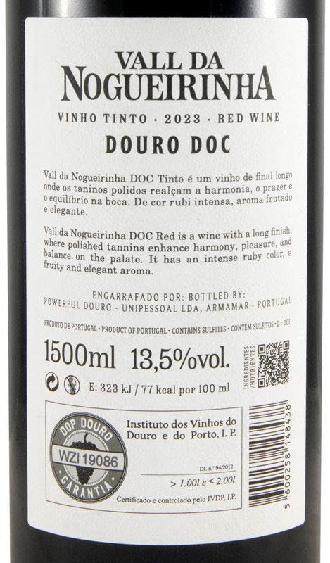 2023 Vall da Nogueirinha tinto 1,5L