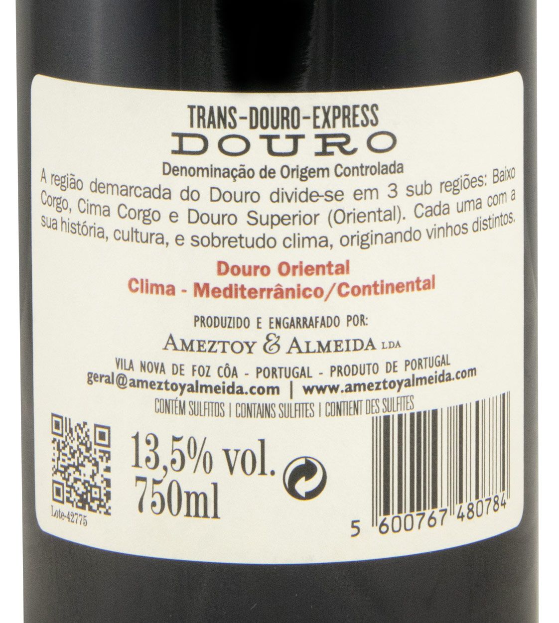 2023 Trans-Douro-Express Douro Oriental red