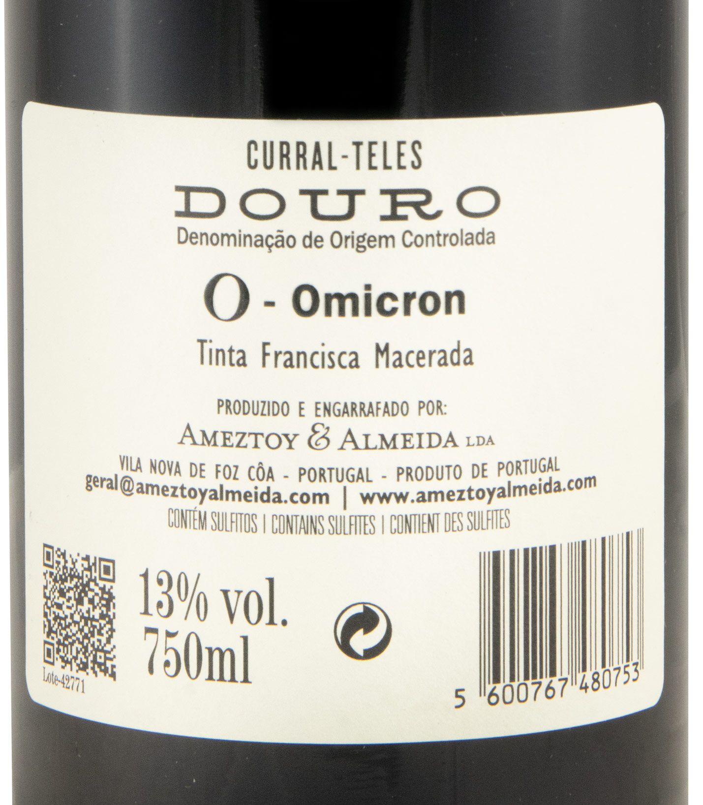 2023 Curral Teles Omicron red