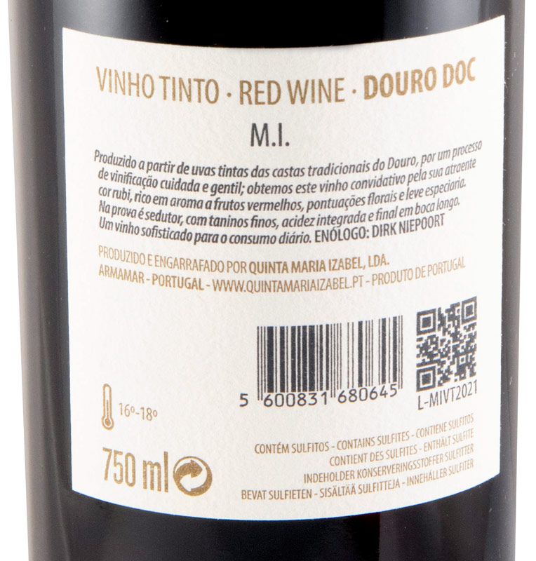 2023 Quinta Maria Izabel MI red