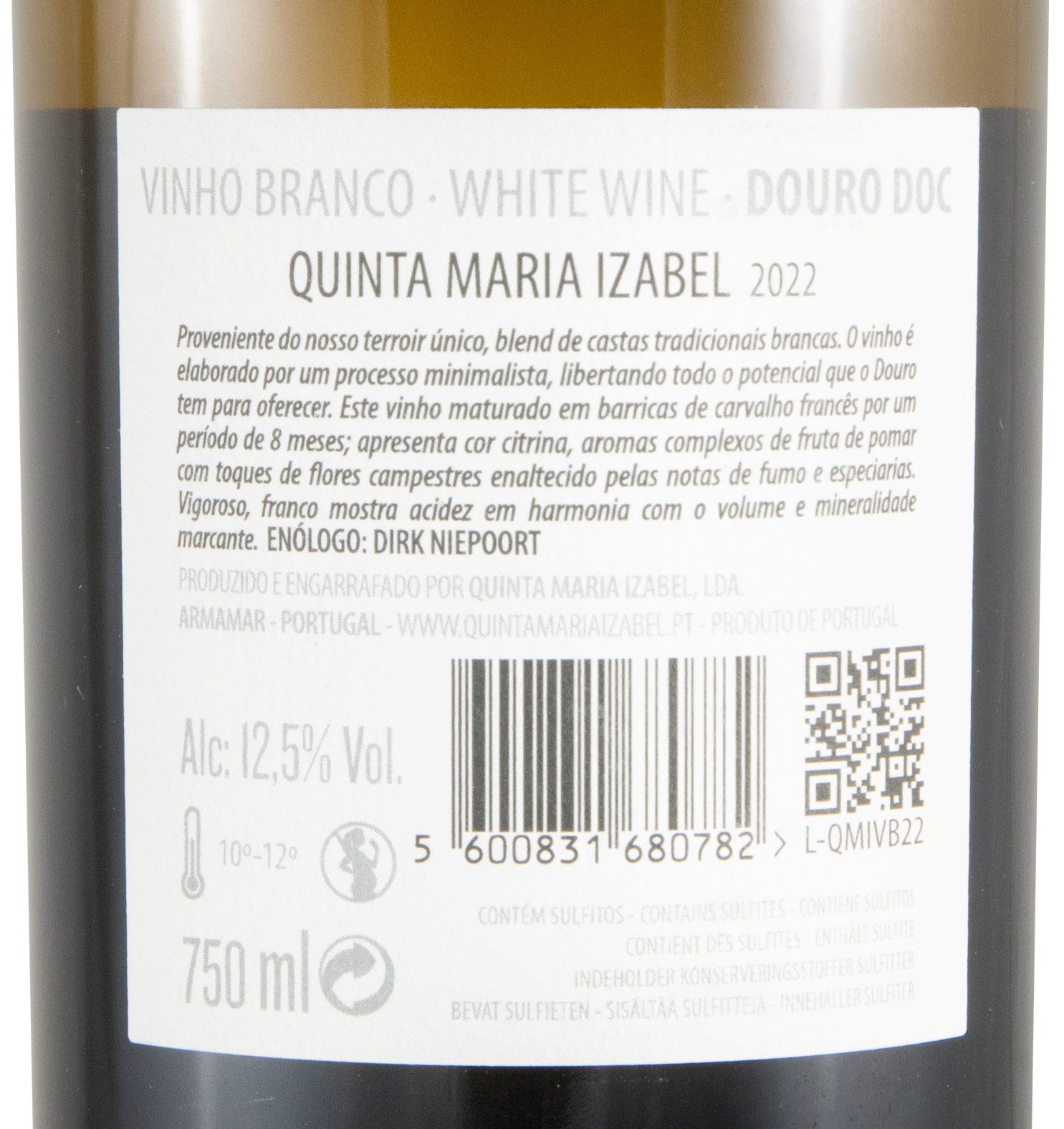 2022 Quinta Maria Izabel branco