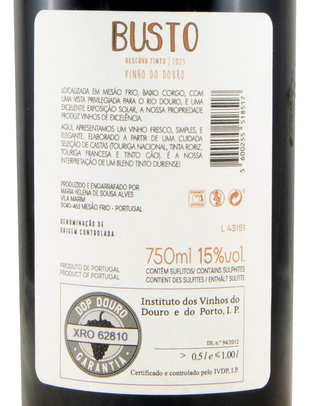 2023 Busto Reserva red