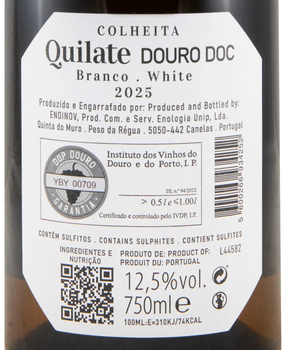 2025 Quilate Colheita white