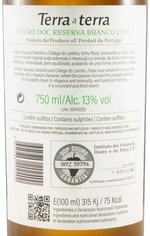 2024 Terra a Terra Reserva white