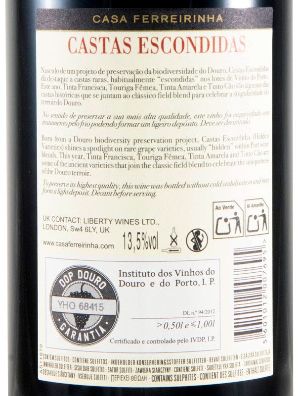 2023 Casa Ferreirinha Castas Escondidas tinto
