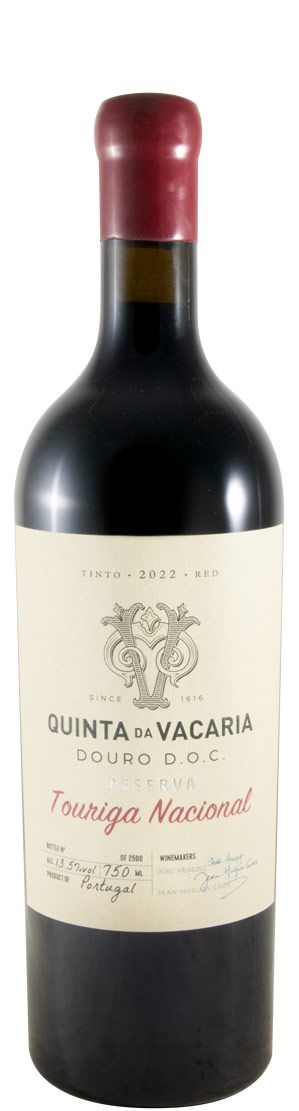 2022 Quinta da Vacaria Touriga Nacional tinto