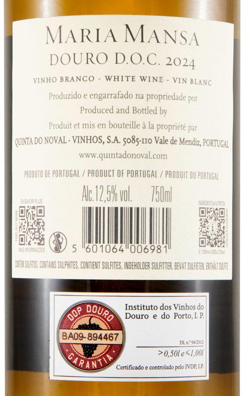 2024 Quinta do Noval Maria Mansa white