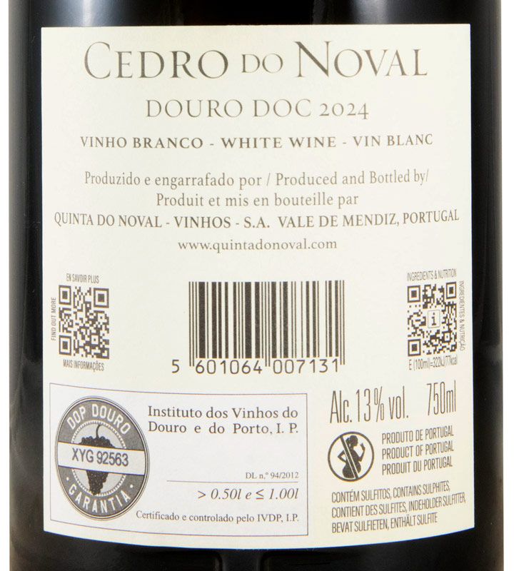 2024 Cedro do Noval white