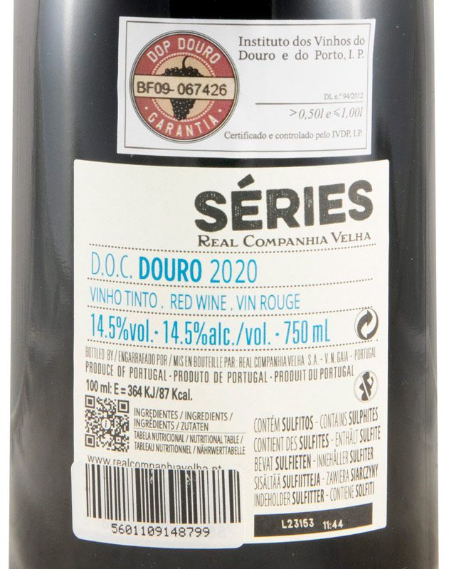 2020 Real Companhia Velha Séries Malvasia Preta red