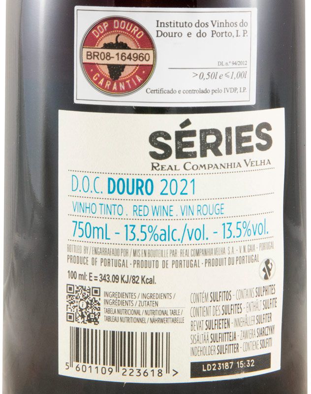 2021 Real Companhia Velha Séries Bastardo red