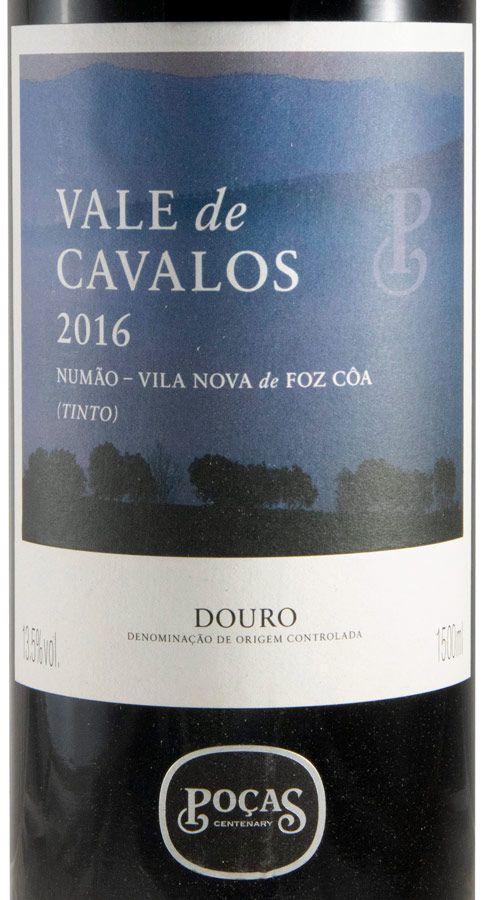 2016 Poças Vale de Cavalos red (with case) 1.5L
