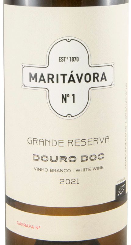 2021 Maritávora N.º 1 Grande Reserva biológico branco