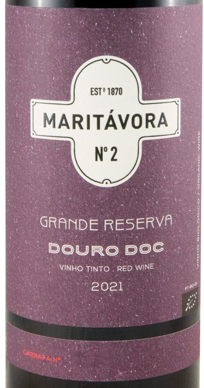 2021 Maritávora N.º 2 Grande Reserva organic red