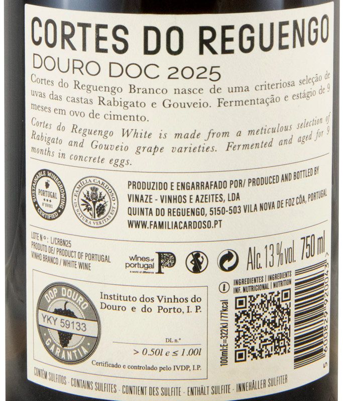 2025 Cortes do Reguengo white