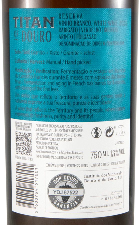 2025 Titan of Douro Reserva white