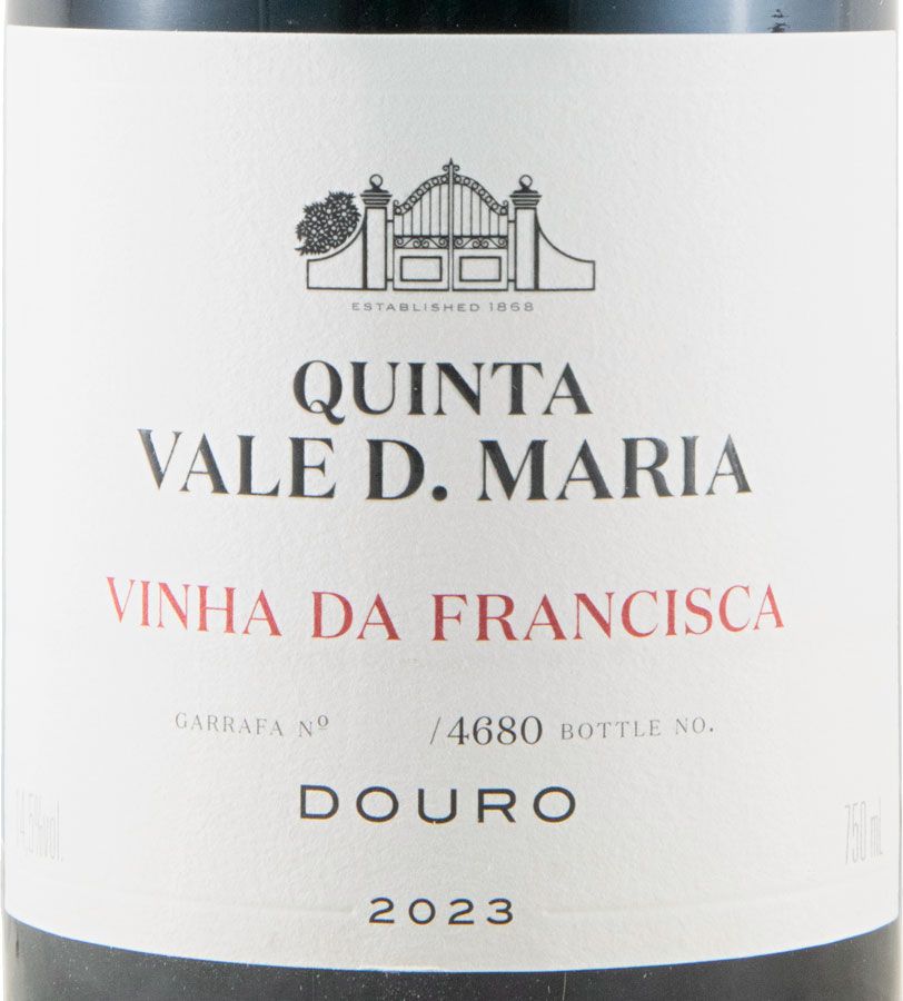 2023 Quinta Vale D. Maria Vinha da Francisca tinto